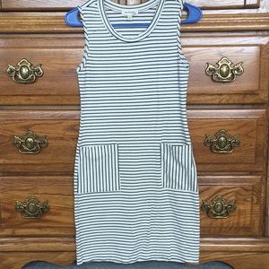 Striped pocket dress